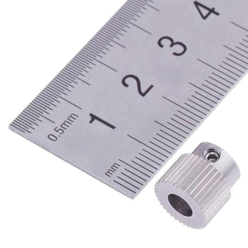 2Pcs 3D Printer Extruder Pulley 36  Bore 5mm Drive Gear .75mm