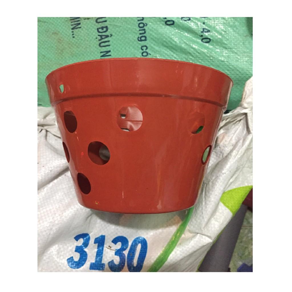 Combo 10 chậu giả đất phi 20
