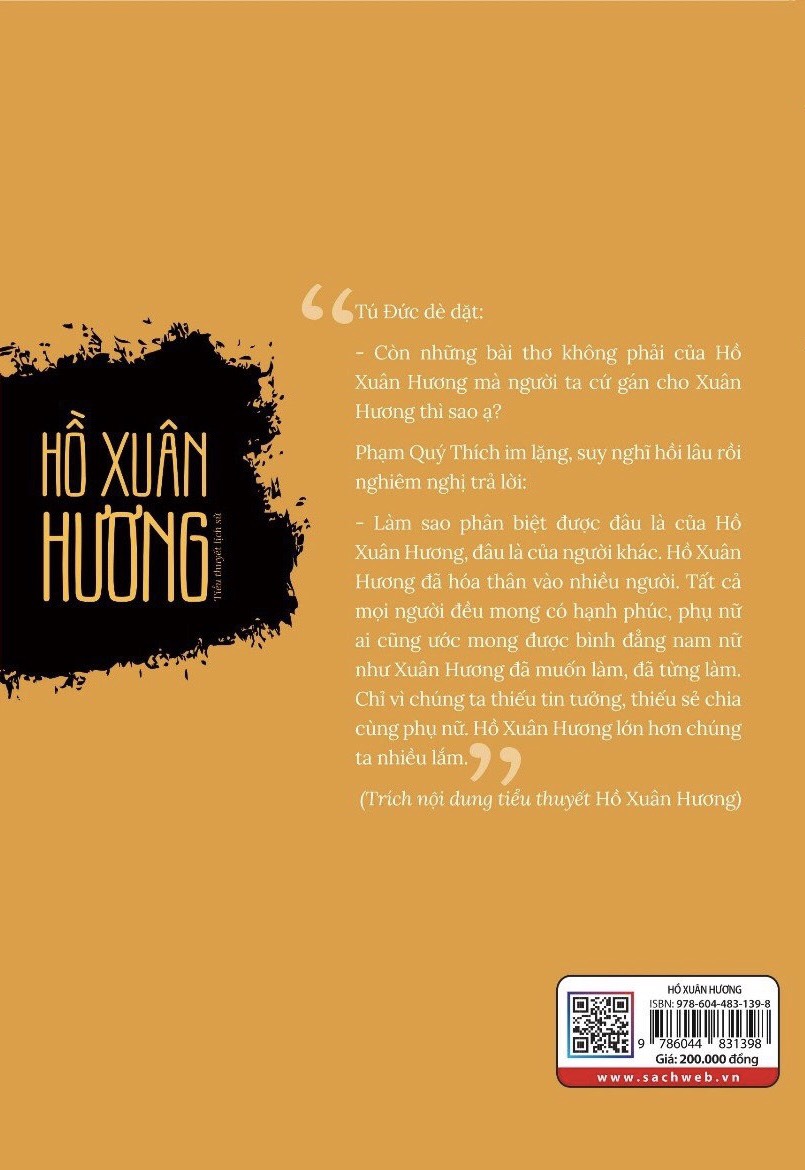 Hồ Xuân Hương  (Tiểu Thuyết Lịch Sử)