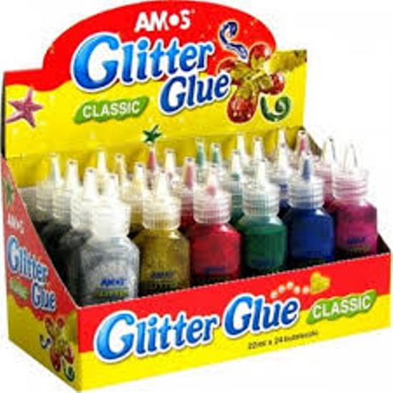 Lọ nhũ màu nhập khẩu Hàn Quốc AMOS Glitter Glue GCL22D24