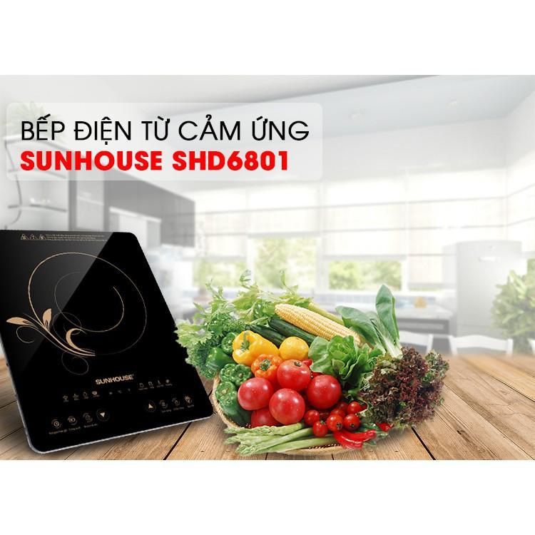 Bếp Điện Từ Cảm Ứng SUNHOUSE SHD6801 (310 x 165 x 395 mm) - Hàng Chính Hãng