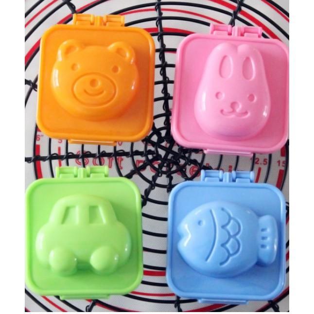 SET 6 KHUÔN CƠM TẠO HÌNH NGỘ NGĨNH -Gía Sốc