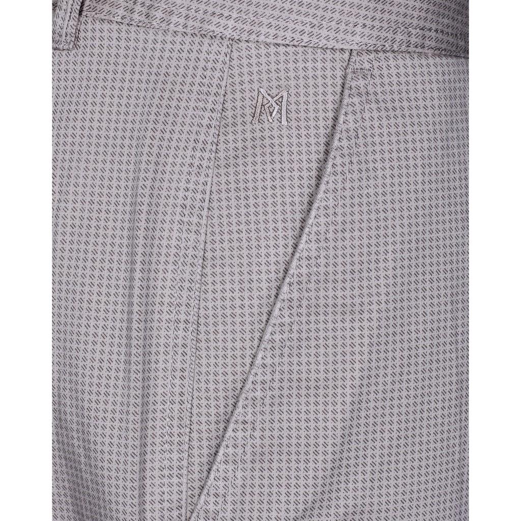 Quần short nam Khatoco kẻ caro màu nâu xám mã Q3M378R0-ININ010-2212-0