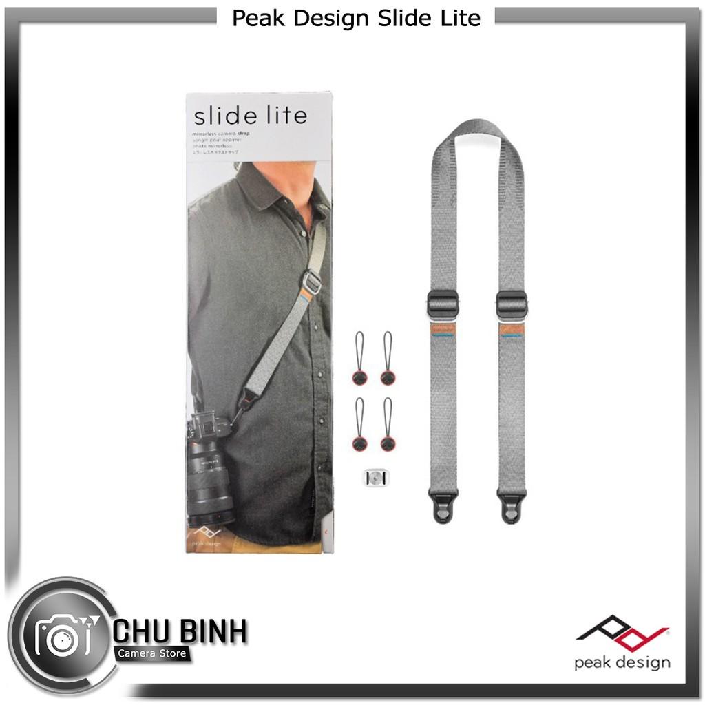 Dây đeo máy ảnh Peak Design Slide Lite (Loại Vừa) | Hàng Chính Hãng