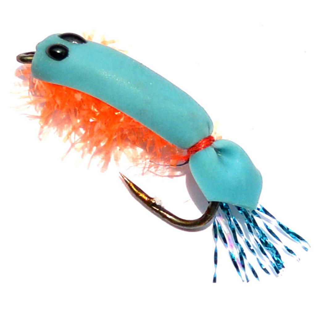 12pcs Shrimp Fishing Flies Artificial Baits Insect Lures Fly Lures