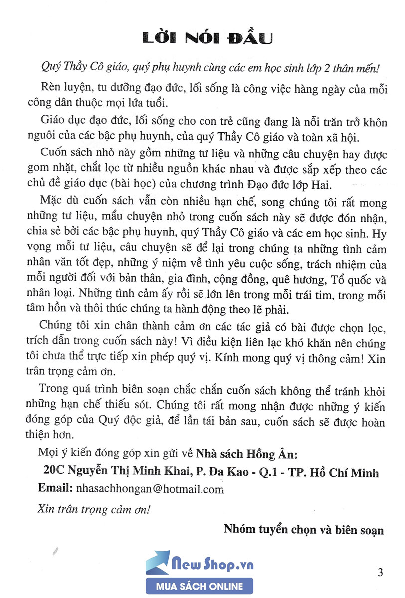 Tuyển Chọn Những Câu Chuyện Hay Đạo Đức Lớp 2