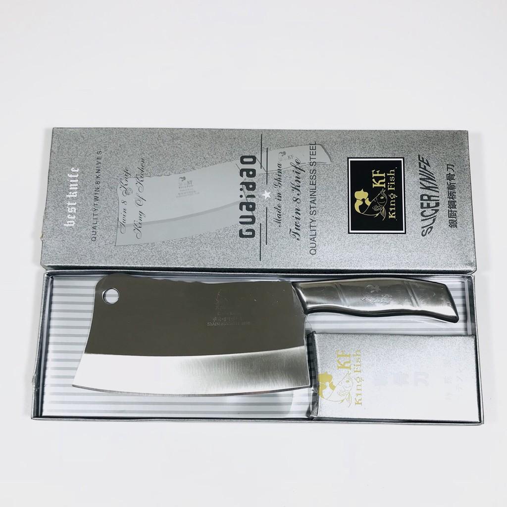 Dao chặt xương chặt gà vịt băm thịt D1 Dao Inox chặt xương siêu bền bỉ an toàn D1