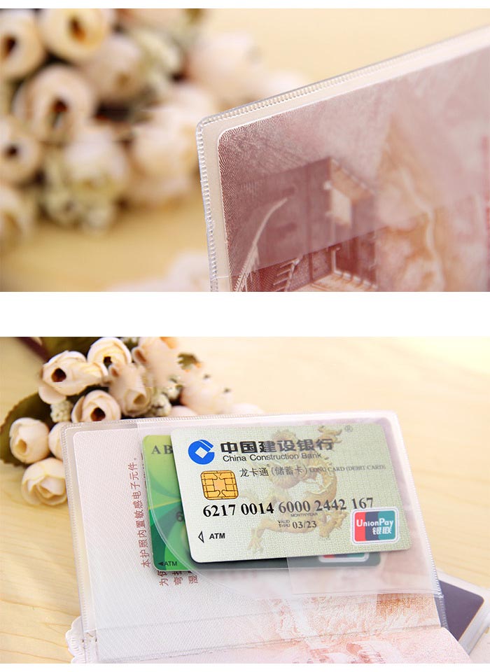 Vỏ bọc passport PVC trong suốt