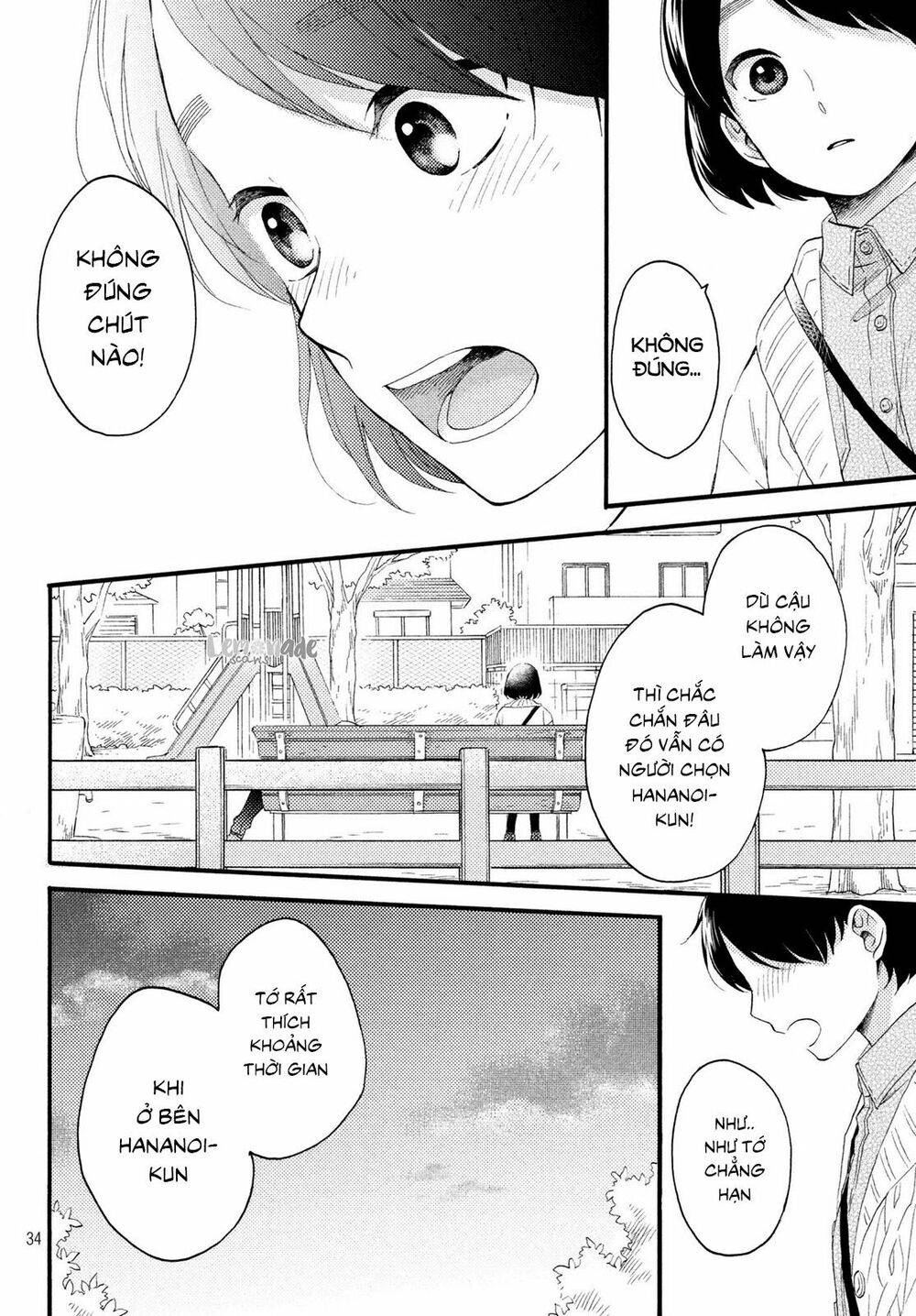 hananoi-kun to koi no yamai chapter 8 34