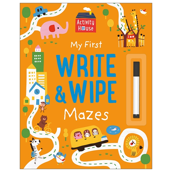 Activity House - My First Mazes Write &amp; Wipe