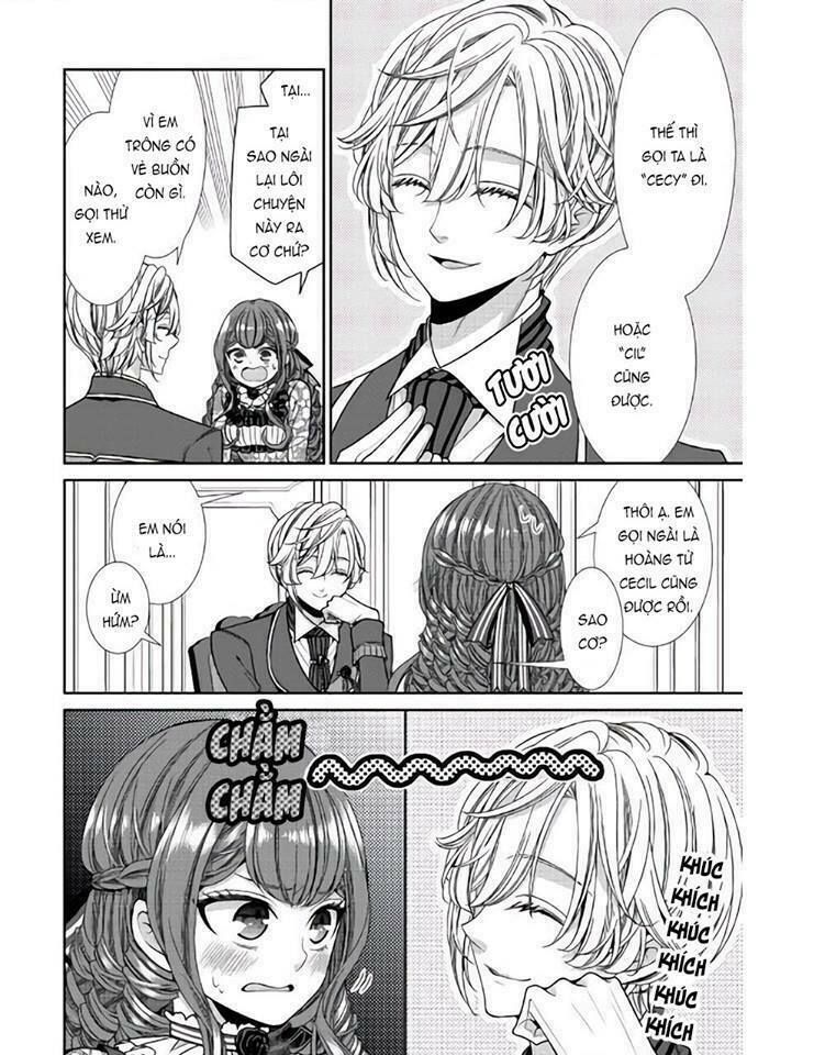 nhật ký theo dõi vị hôn thê tự nhận mình là nữ phụ phản diện 1 chapter 10 18