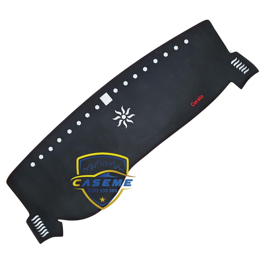 Thảm Da Taplo Dành Cho Xe Kia Cerato 2019-2021 Vân Carbon Cao Cấp