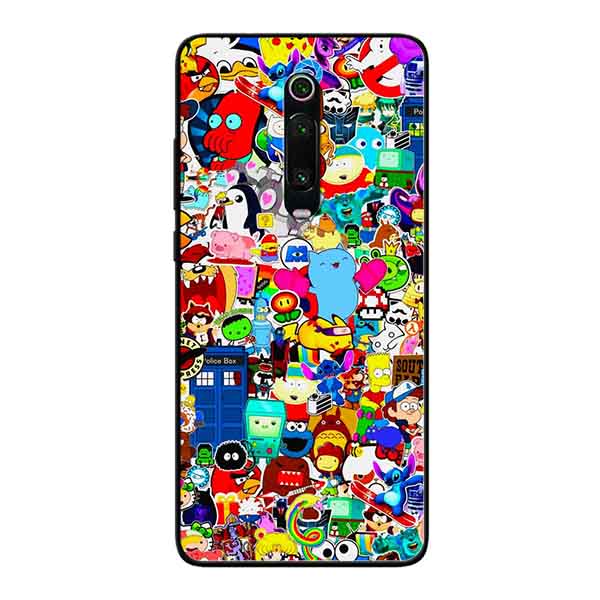 Ốp Lưng in cho Xiaomi Redmi K20 Mẫu Màu Sắc 4 - Hàng Chính Hãng