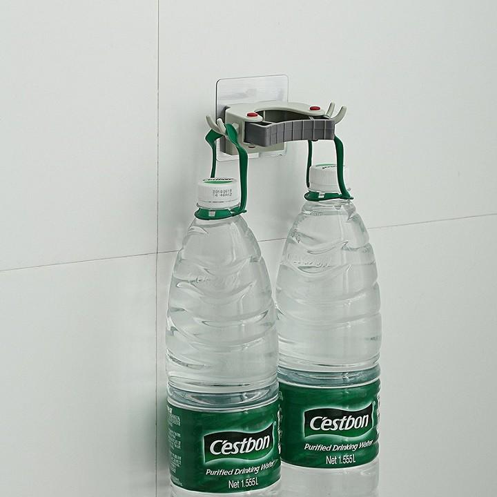 Móc kẹp treo cây lau nhà, chổi đa năng dán tường - Treo cây lau nhà, chổi, dụng cụ nhà bếp, nhà tắm