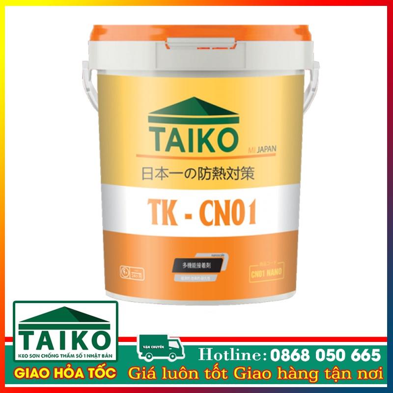 Sơn Chống Nóng, Chống Han Gỉ, Chống Thấm Taiko CN01-18 Kg - Xử Lý bề mặt tường nhà, mái tôn, kim loại