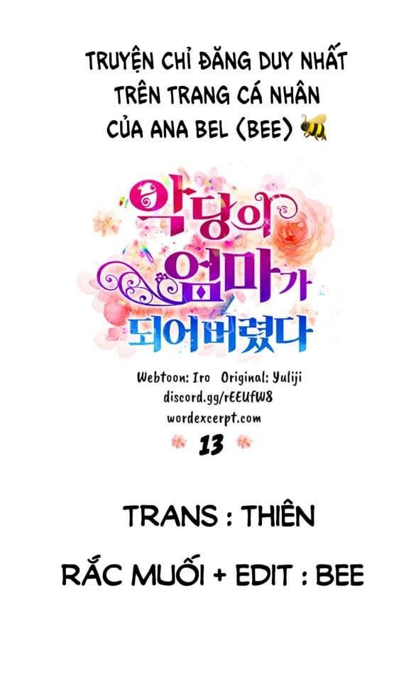 xuyên không trở thành mẹ của nhân vật phản diện chapter 13 1