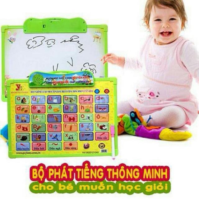 Bảng Học Điện Tử Thông Minh - Bảng Học Chữ Cái Đa Năng Cho Bé 5 tờ (11 Chủ Đề)