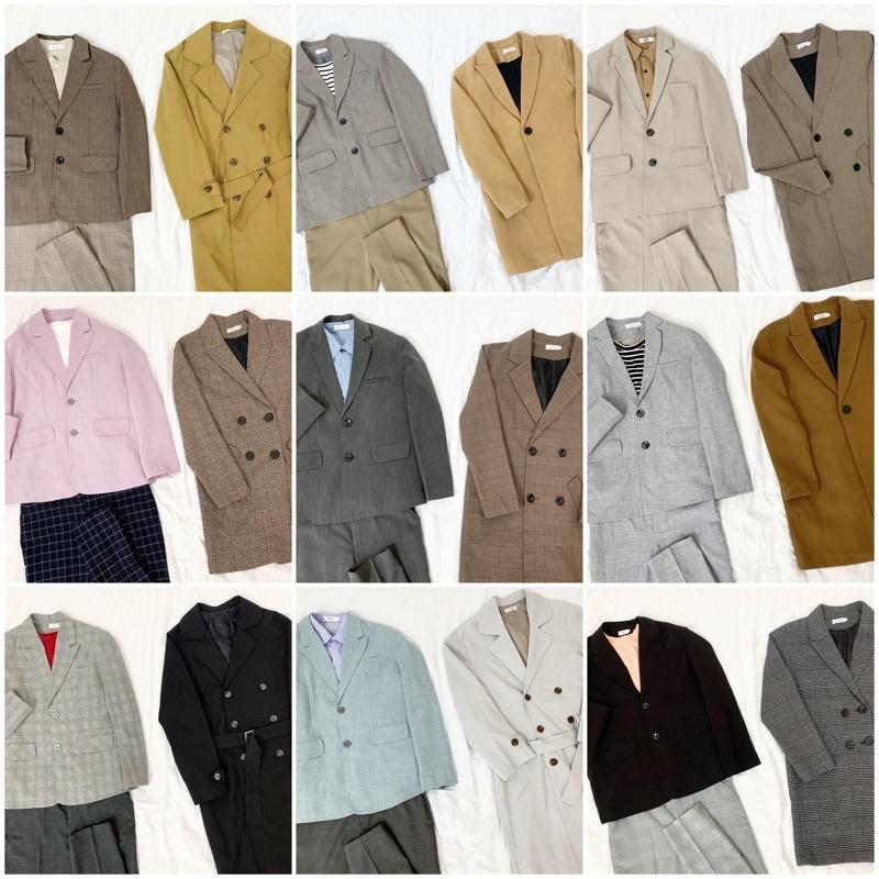 Áo khoác Blazer/ bộ vest Casual Suit nam nữ - Blazer & Suit