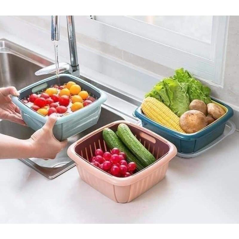 RỔ CHẬU NẮP ĐẬY SIÊU TIỆN LỢI