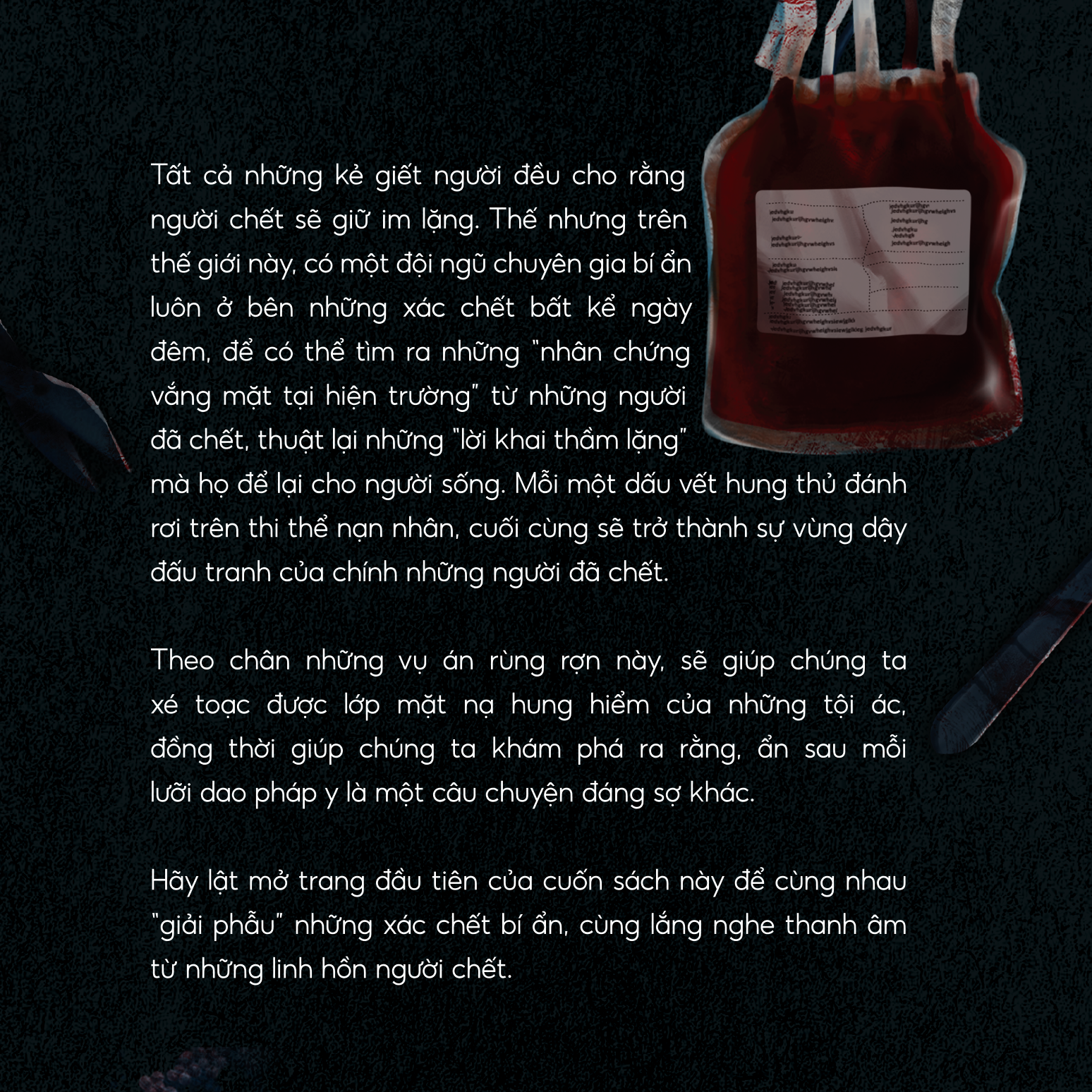 Sách Hồ Sơ Mật Pháp Y – Nhân Chứng Vắng Mặt Tại Hiện Trường