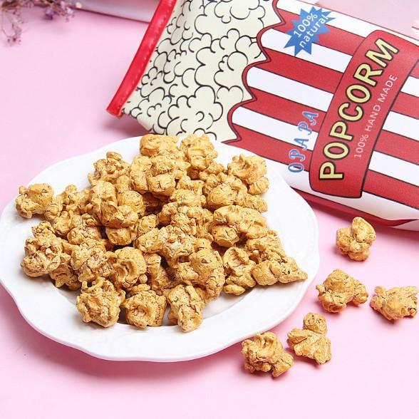 Chuyên Charm * Charm mô hình bỏng ngô, bắp rang bơ Popcorn trang trí nhà búp bê, tiểu cảnh, móc chìa khóa, DIY