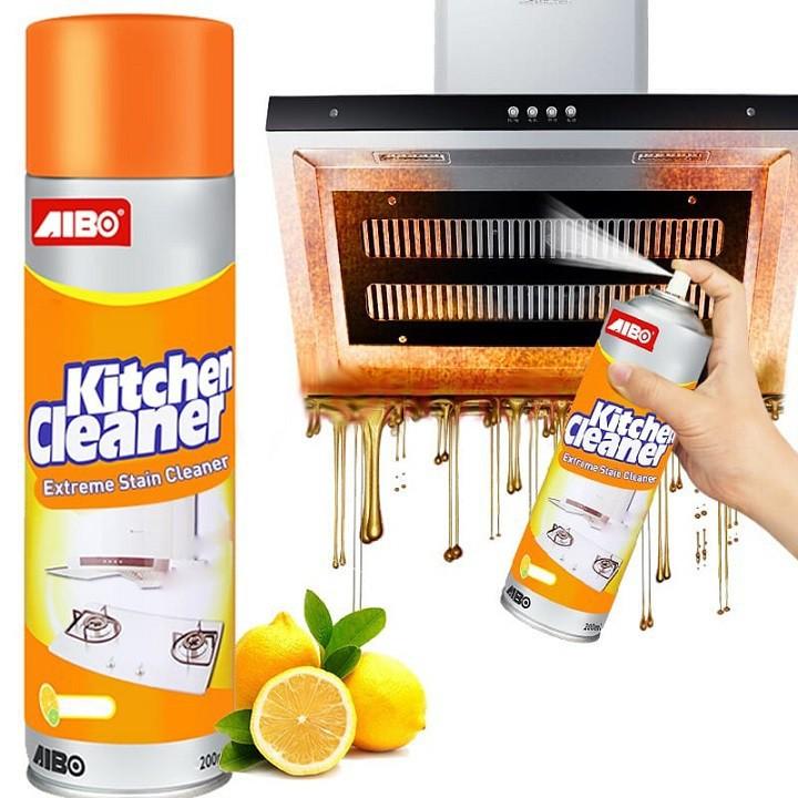 BÌNH XỊT TẨY RỬA NHÀ BẾP KICHEN CỰC MẠNH SẠCH BONG KIN KÍT - CHAI XỊT TẠO BỌT TẨY MỌI VẾT BẨN CẶN BÃ BÁM LÂU NGÀY