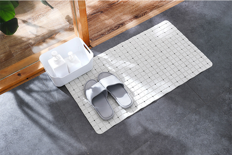 Thảm PVC Lót Sàn Nhà Tắm, chỗ chậu rửa bát nhà bếp Chống Trơn Trượt - loại mới MS11- nhiều màu