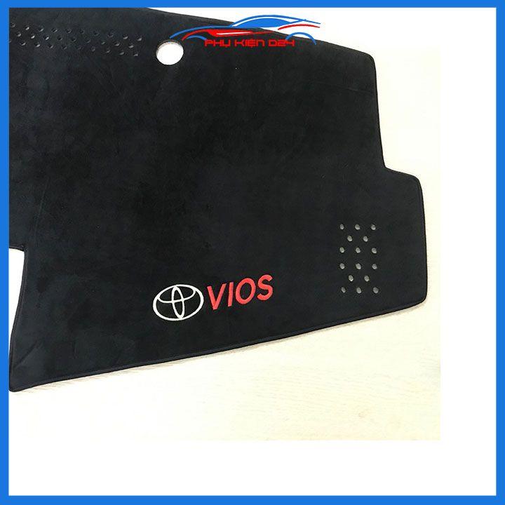 Thảm taplo Vios 2014-2015-2016-2017-2018 chống nắng nóng làm mát xe mở rộng tầm nhìn