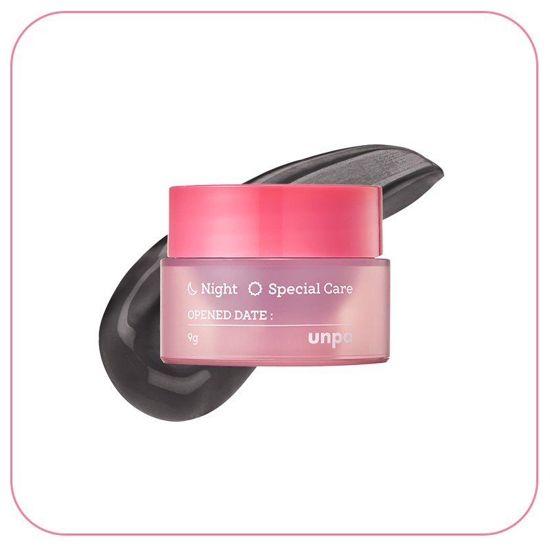 Mặt Nạ Ngủ Môi, Dưỡng Ẩm, Làm Mềm Môi Unpa Bubi Bubi Lip Mask 9g