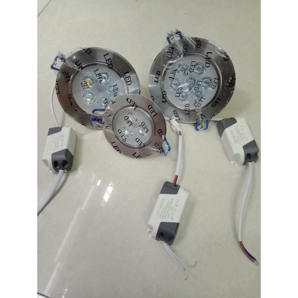 Đèn Lon âm trần 3W-7W