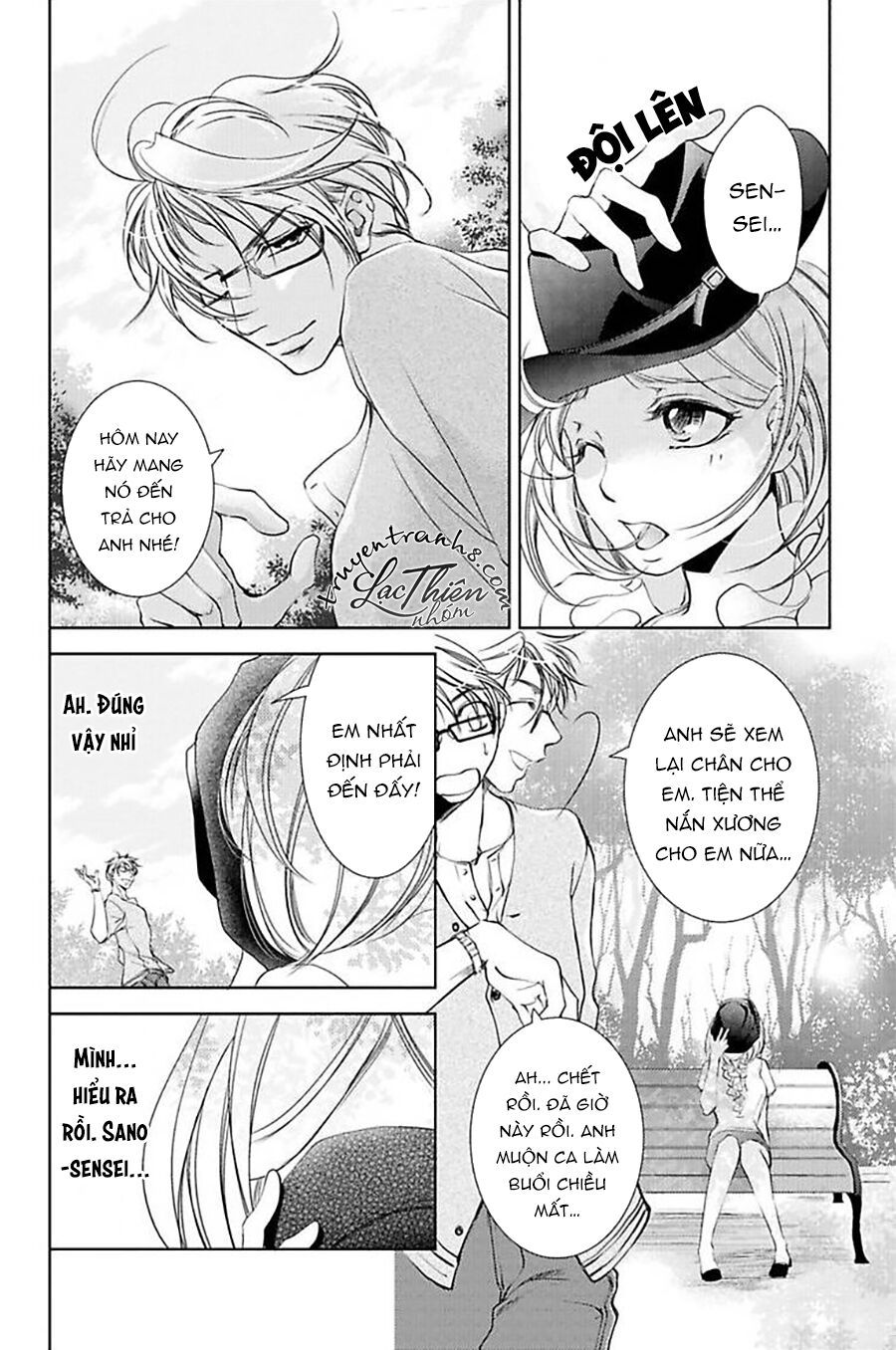 nụ hôn cuồng nhiệt của ngài idol! chapter 5 16