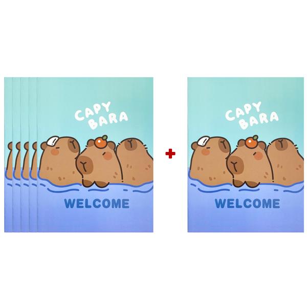 [MUA 5 TẶNG 1] Tập Học Sinh Capybara - 5 Ô Ly - 96 Trang 120gsm - The Sun 03