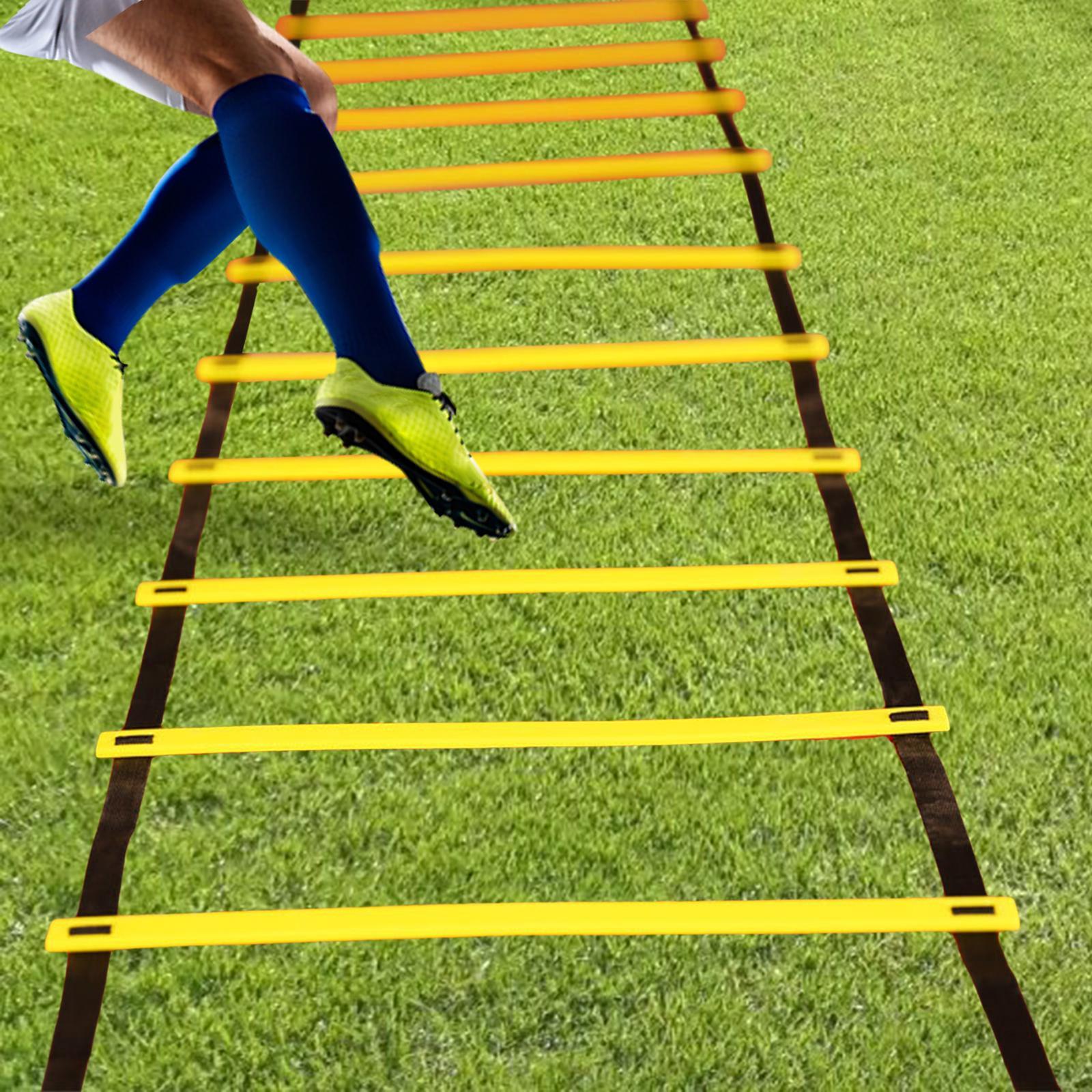 Agility Ladder Soccer Fitness Accessory Speed and Agility Training Football Training Equipment Speed Ladder for Workout Rugby