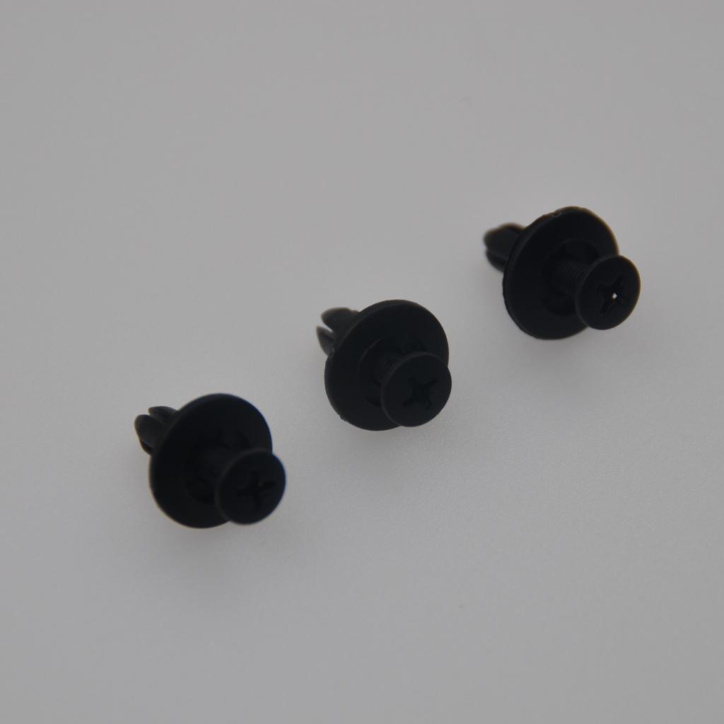 3X 50 Pieces Universal Car Auto Rivets Fasteners Retainer Clip Set