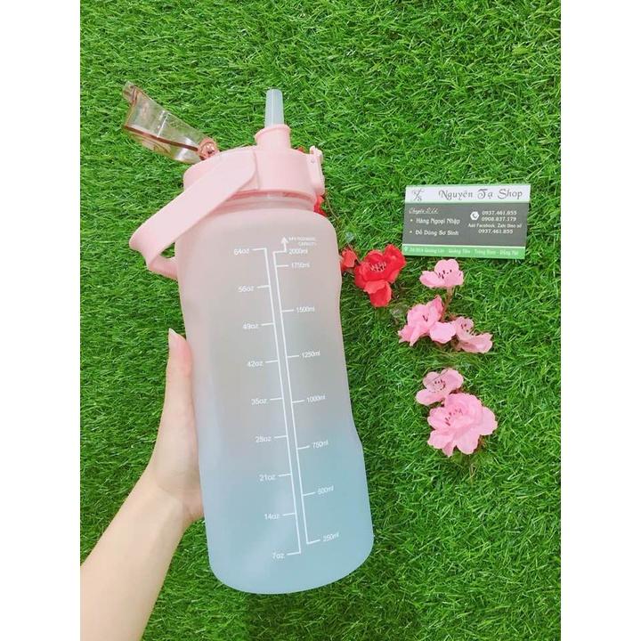 Bình uống nước 2 lít Tiện lợi