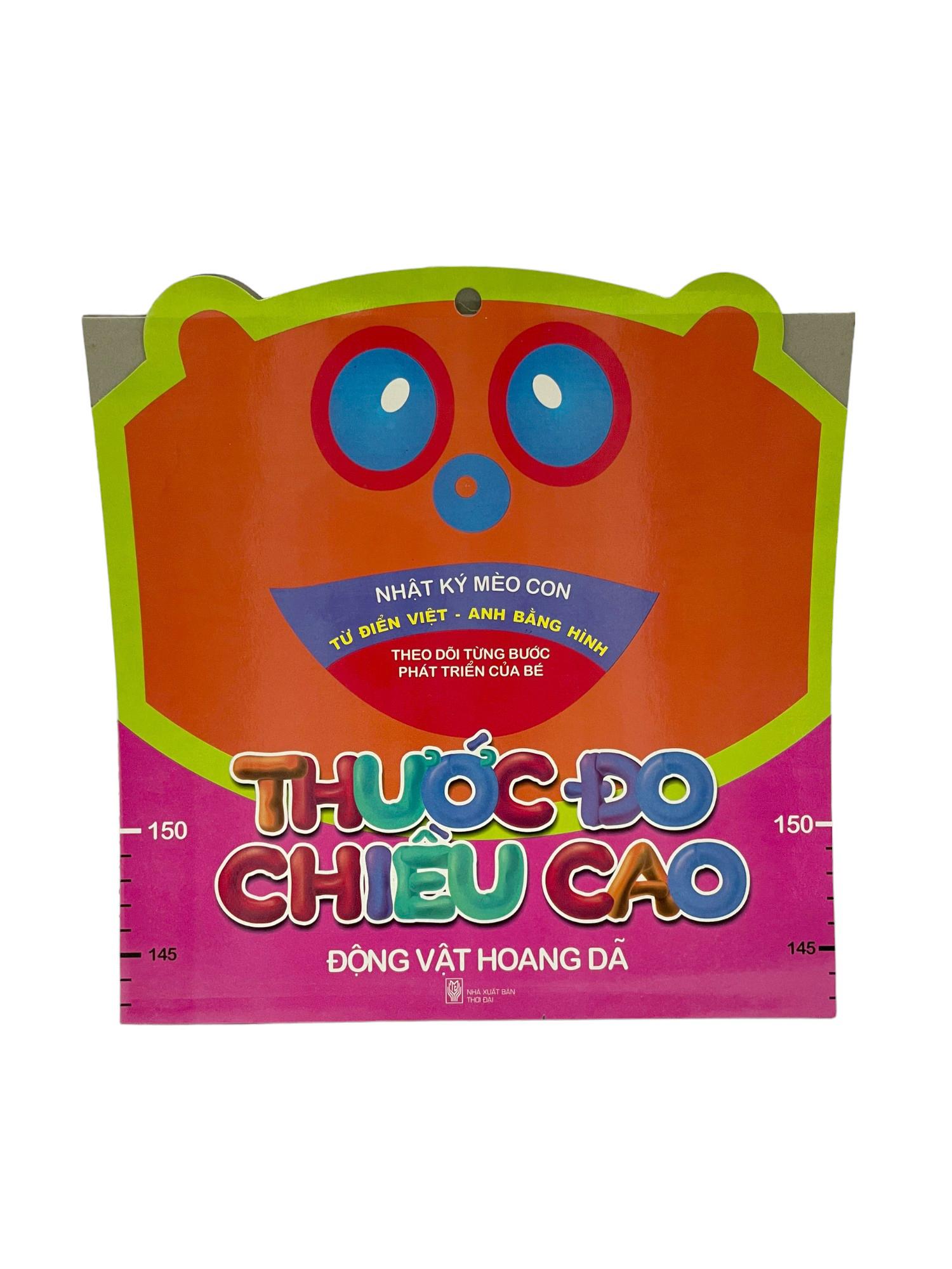 Thước Đo Chiều Cao - Động Vật Hoang Dã (Trí Việt)