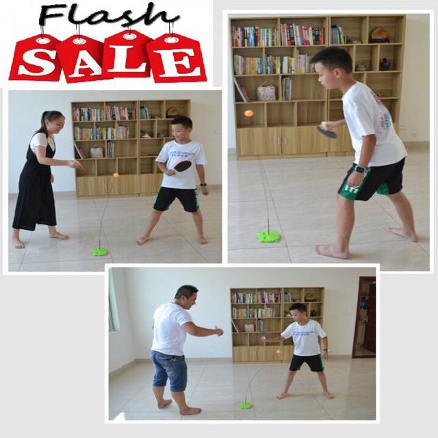 Bộ chơi bóng bàn giúp bé phản xạ tốt