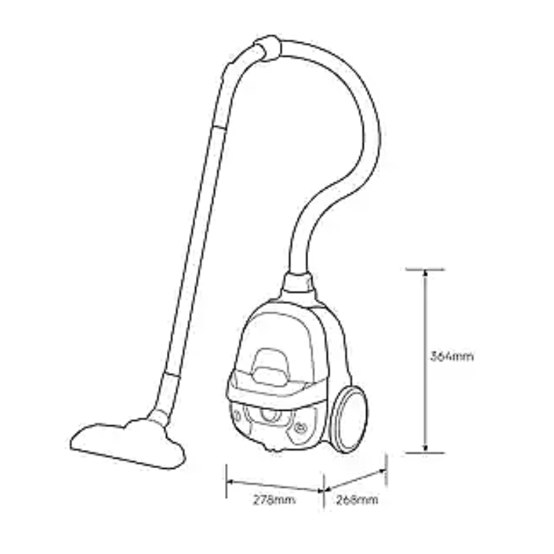 Máy Hút Bụi Electrolux Z1231 - Hàng Chính Hãng