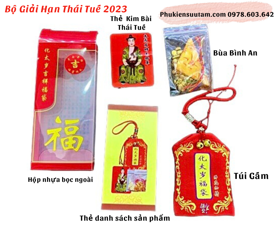 Bộ Giải Hạn Thái Tuế Năm 2023 - SP005997