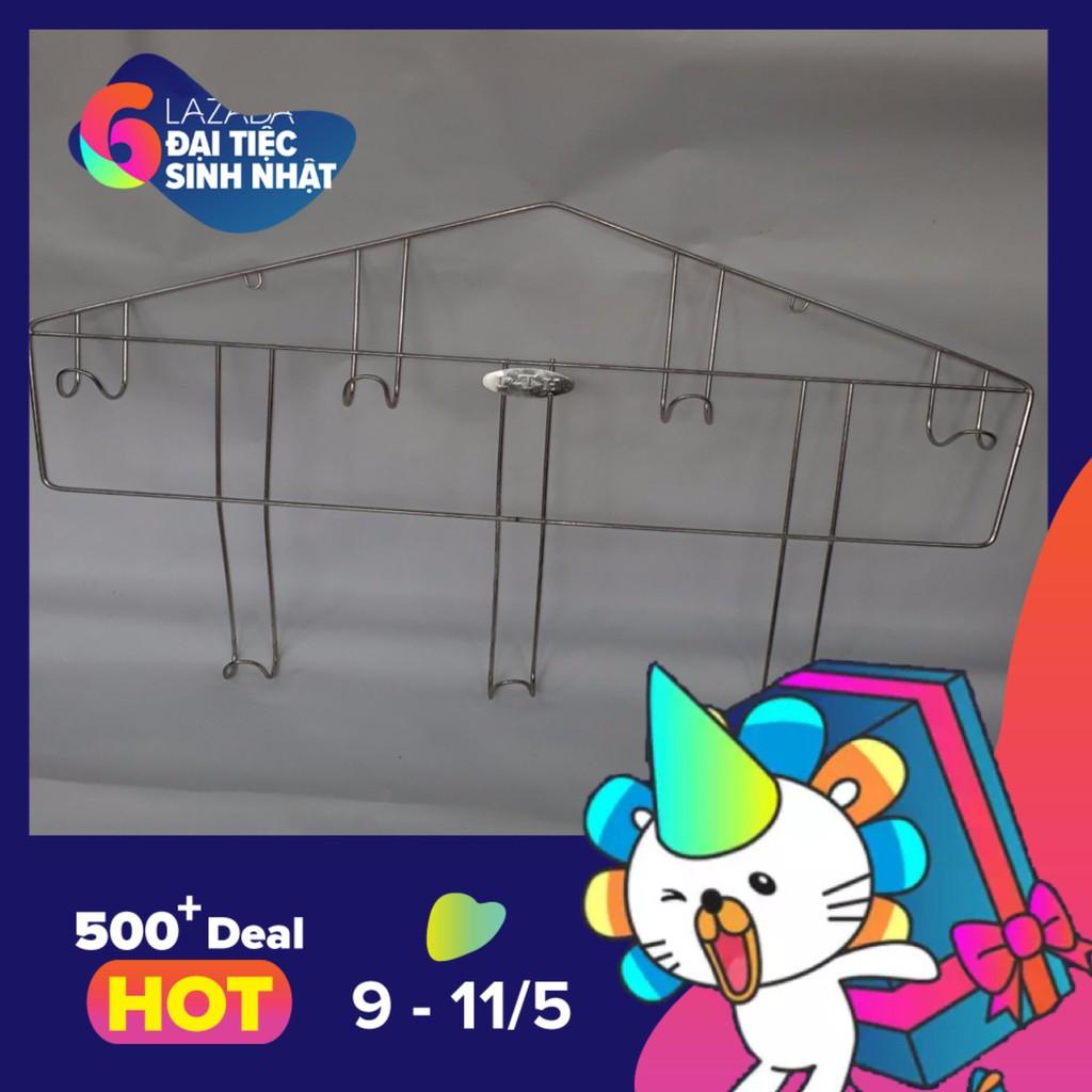 Giá inox 201 treo nồi 58 cm - Gia dụng Dũng Hà