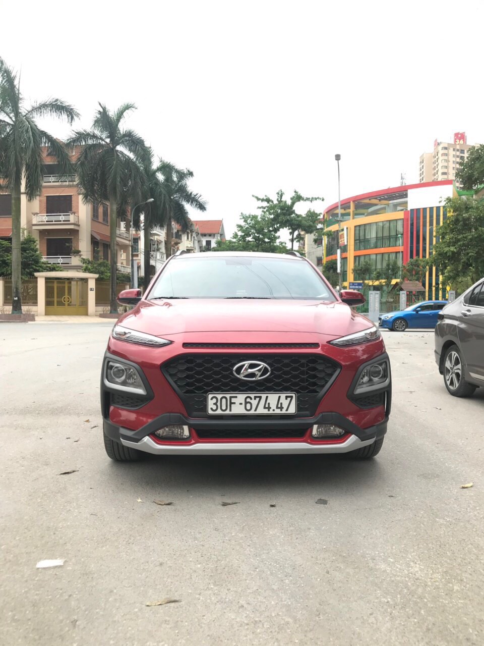 Ốp cản, cản ốp trước sau cho xe HYUNDAI KONA 2019 Mẫu 2