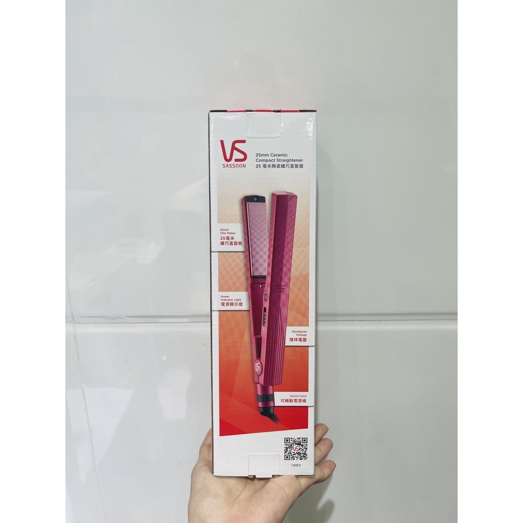 Máy duỗi tóc VS Sassoon công nghệ Ceramic Compact màu hồng