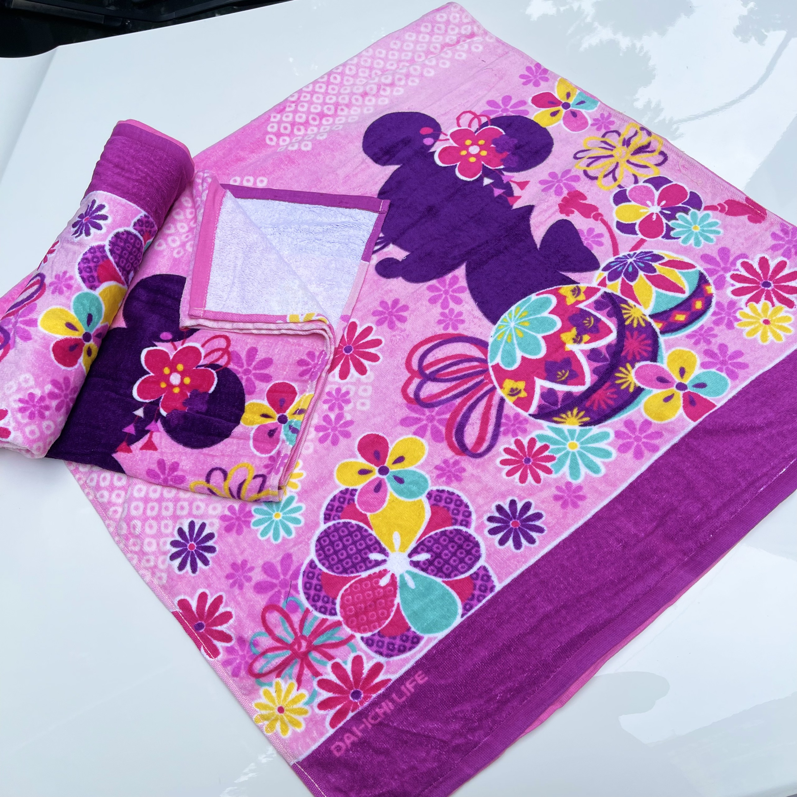 Khăn tắm trẻ em cỡ lớn MJ, chất liệu cotton cao cấp, Xuất Nhật