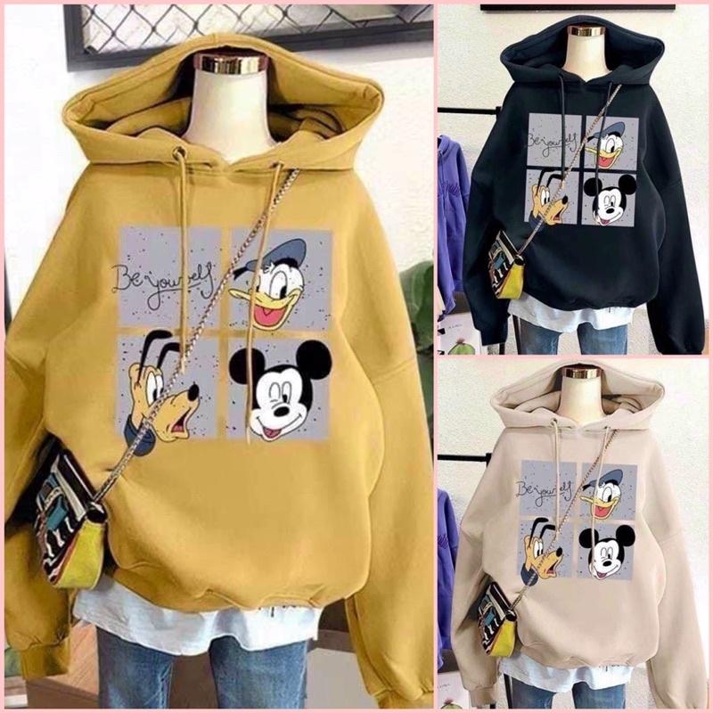 Áo Khoác Hoodie Nỉ Ngoại Tay phồng Unisex ulzzang nam nữ nutracloset