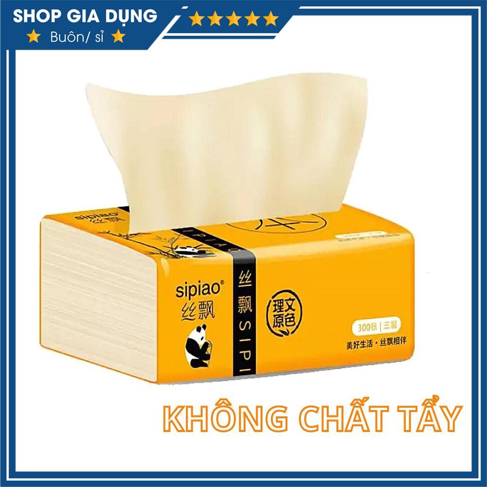 Giấy Ăn Gấu Trúc Sipiao Siêu Dai Siêu Rẻ Hàng Loại 1 300 Tờ/Gói