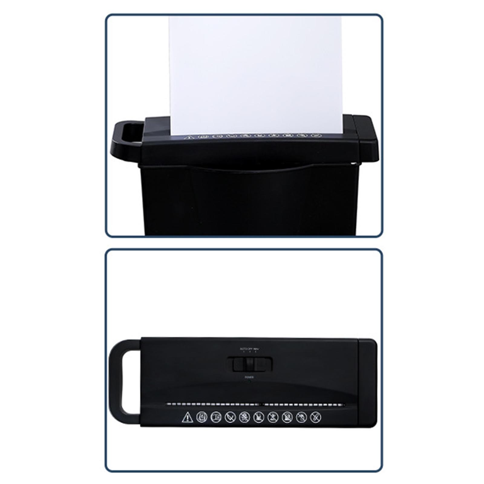 6-Sheet Paper Shredder Paper Mini Silent A4 Office Shredder 7L Capacity
