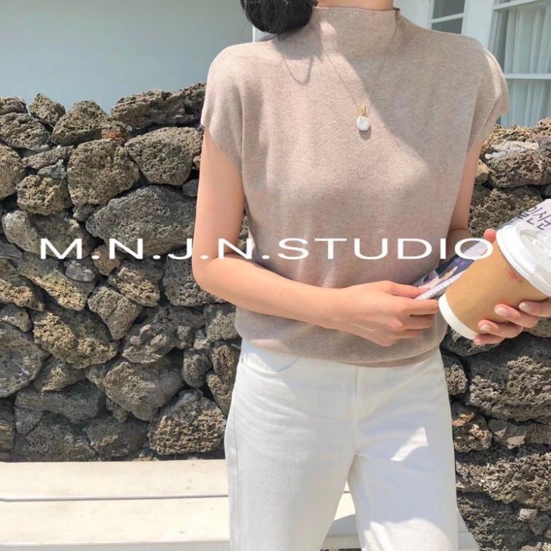 Áo len lông thỏ tay hến cổ 3p nhiều màu