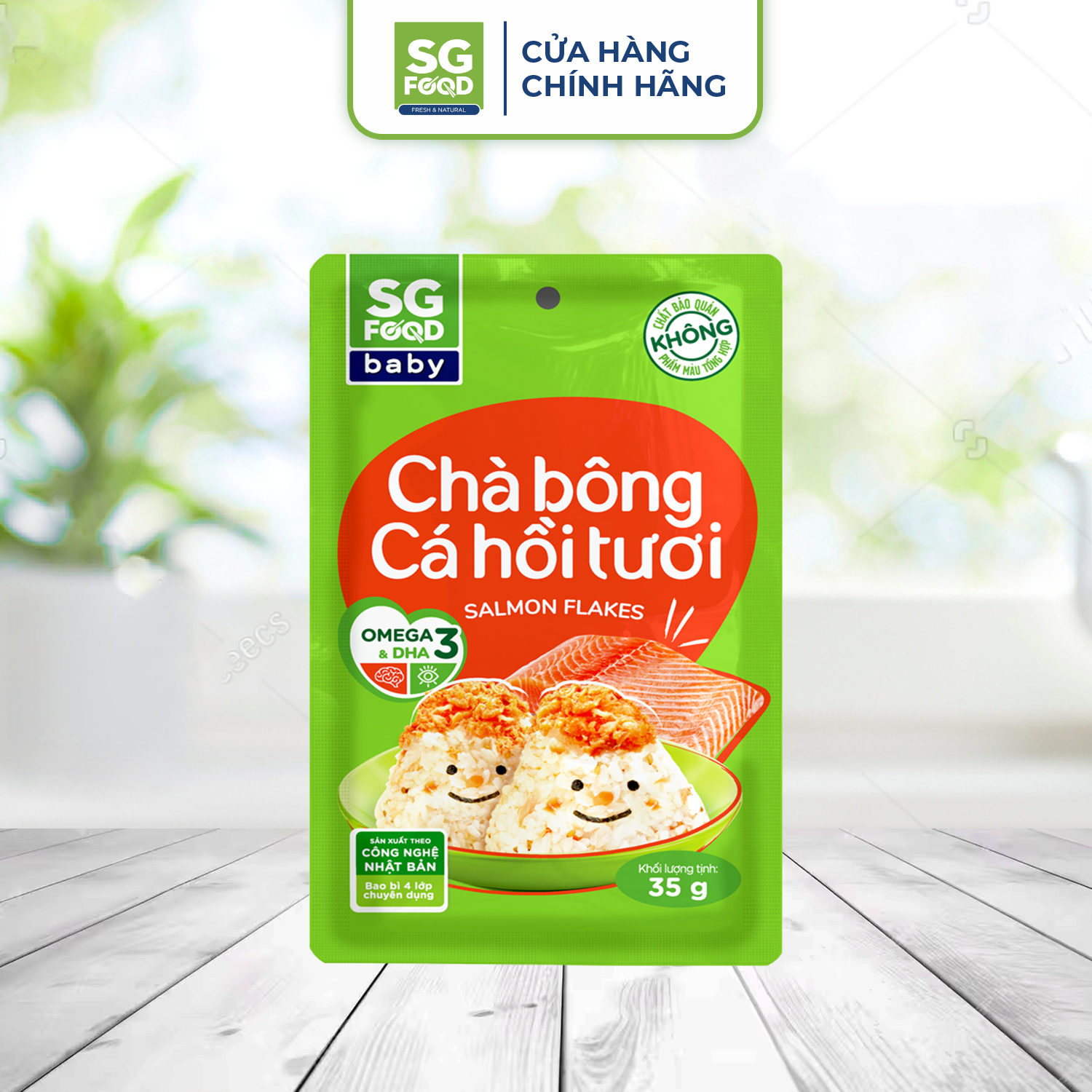 Chà bông cá hồi tươi SGFood 35g