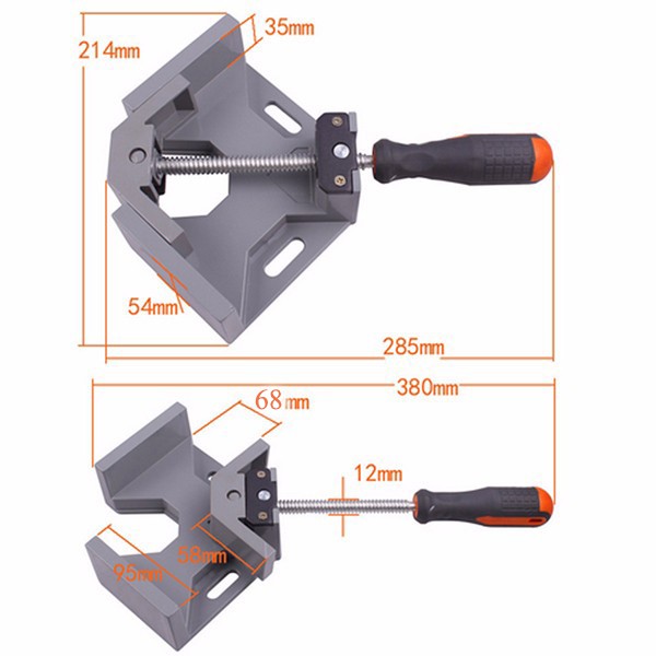 Ê tô vuông góc - Ê tô kẹp góc vuông 68mm AT-8801