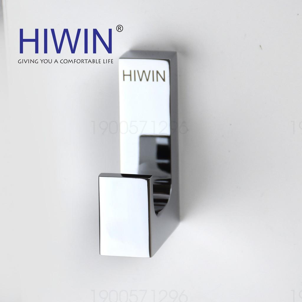 Móc đơn treo đồ đồng gương sáng bóng cao cấp Hiwin Y-3901C